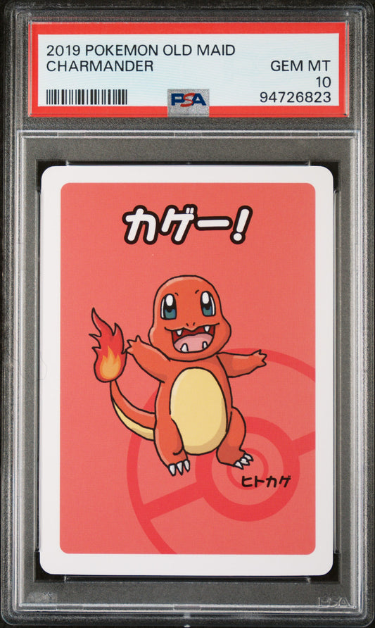 2019 Pokemon Old Maid # Charmander PSA 10