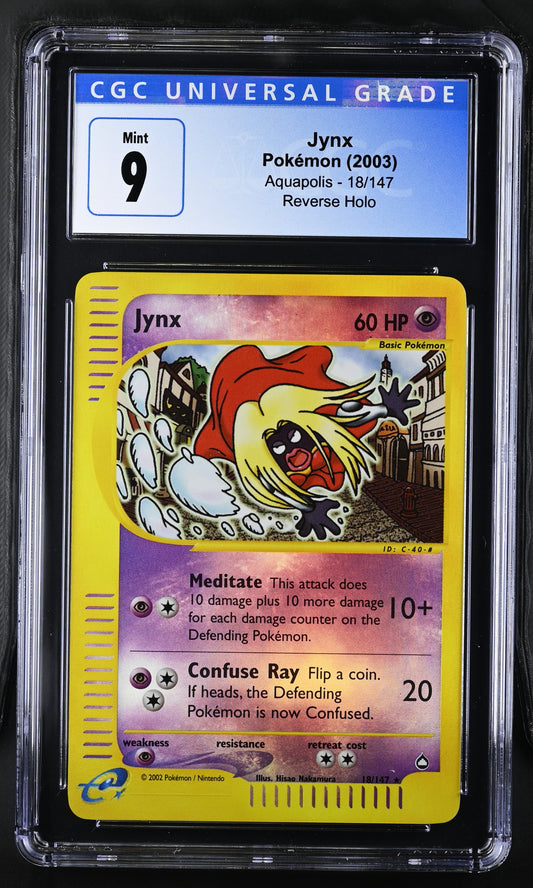 2003 Aquapolis #18/147 Jynx CGC 9