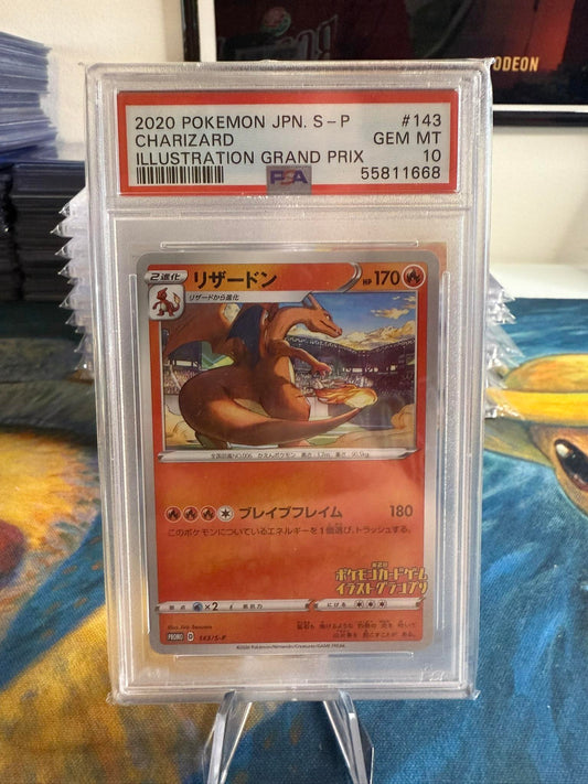 2020 Pokemon Japanese S Promo #143 Charizard PSA 10