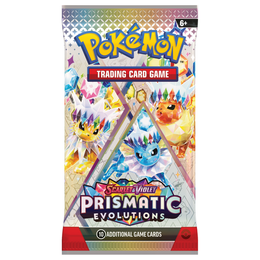 (1) Prismatic Evolutions Booster Pack - Live Rip